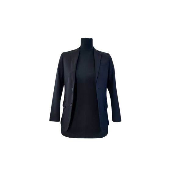 Calvin Klein Black Stretchy Blazer - Women's Size 10R - Picture 2 of 9